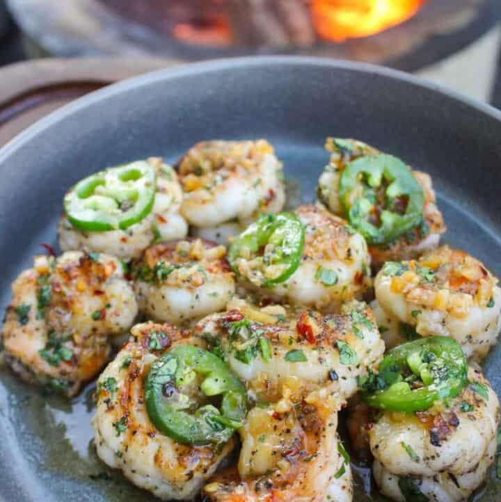Honey Tequila Lime Shrimp Over The Fire Cooking
