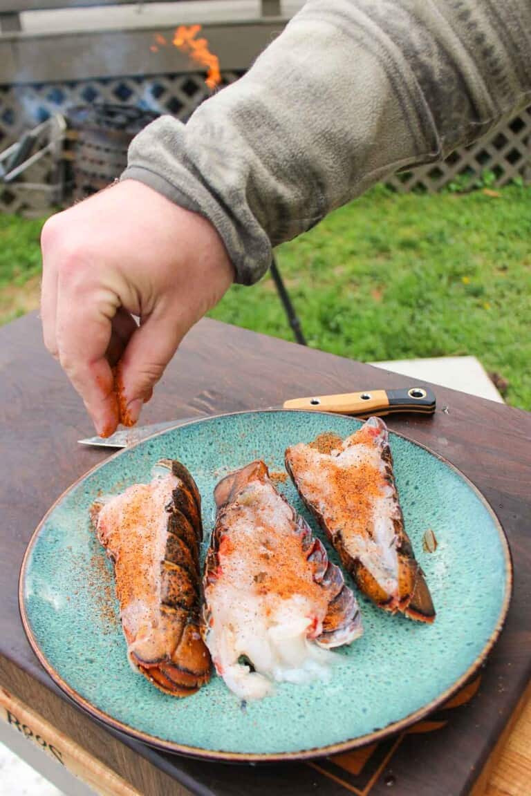 Steaks on the Coals Over The Fire Cooking
