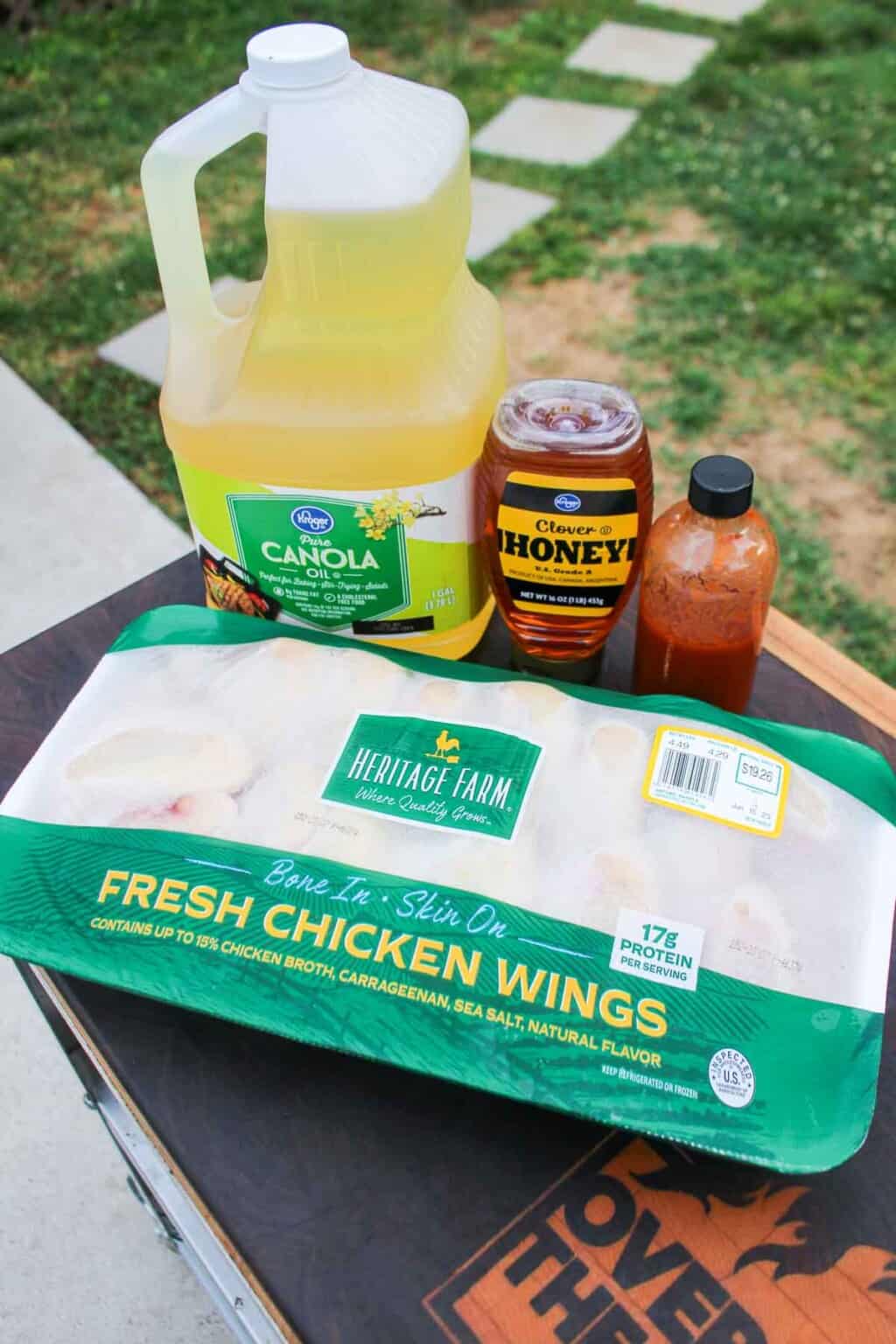 Hot Honey Garlic Wings Over The Fire Cooking