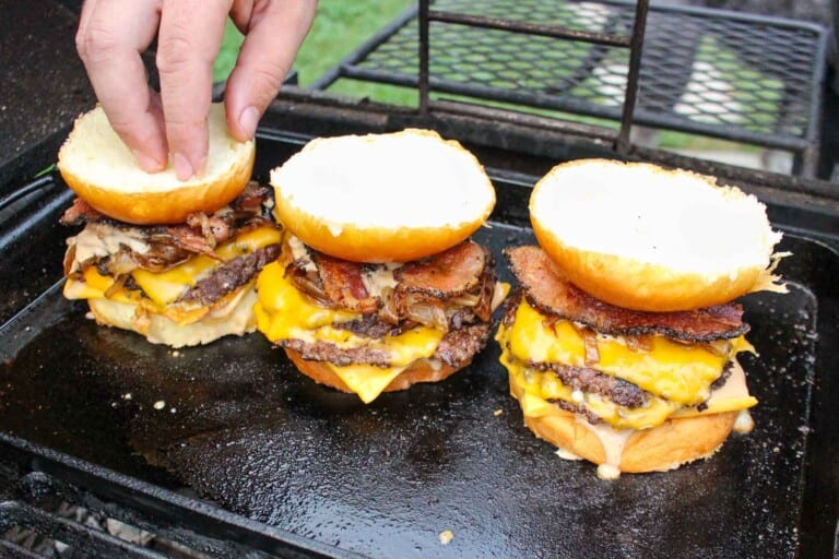 Animal Style Patty Melt - Over The Fire Cooking
