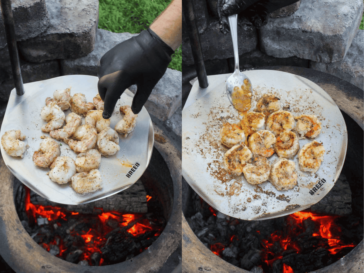Honey Tequila Lime Shrimp Over The Fire Cooking