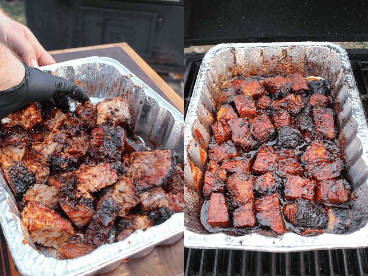 The final result is tender meat that falls apart in your hands.