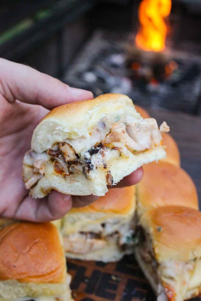 chicken bacon ranch slider