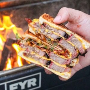 BBQ brisket melt