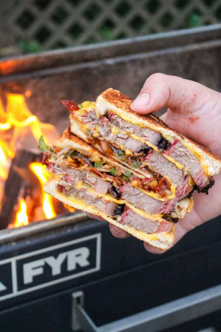 BBQ brisket melt