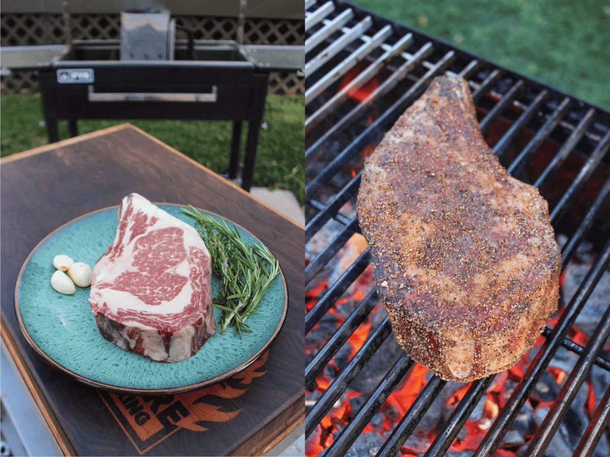 The ribeye steak recipe is simple yet requires 2 important steps. 