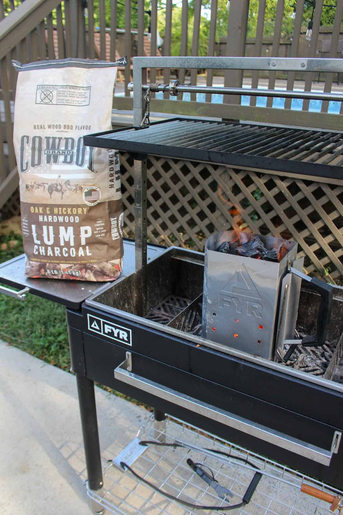 Cowboy Charcoal and FYR Grill