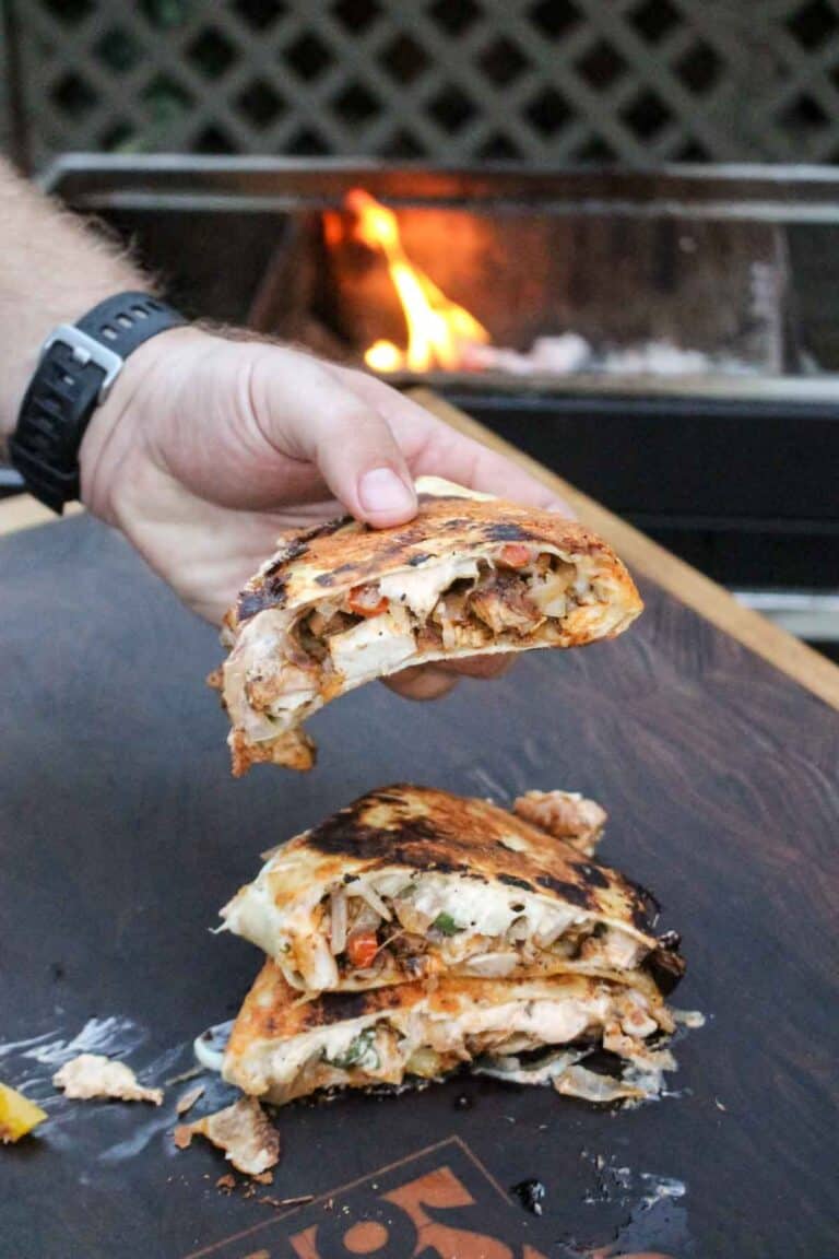 The Grilled Chicken Fajita Quesadilla