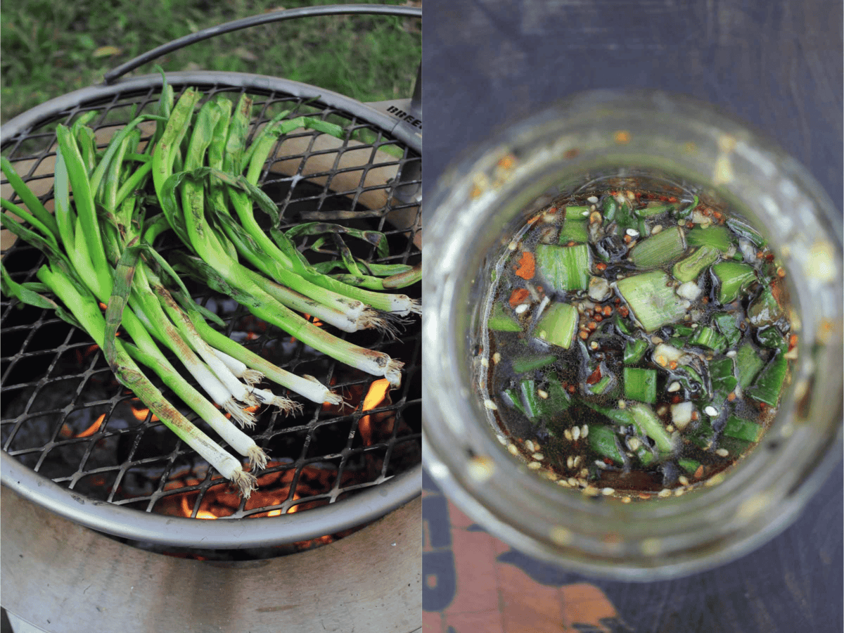 The spicy scallion sauce is a gamechanger.