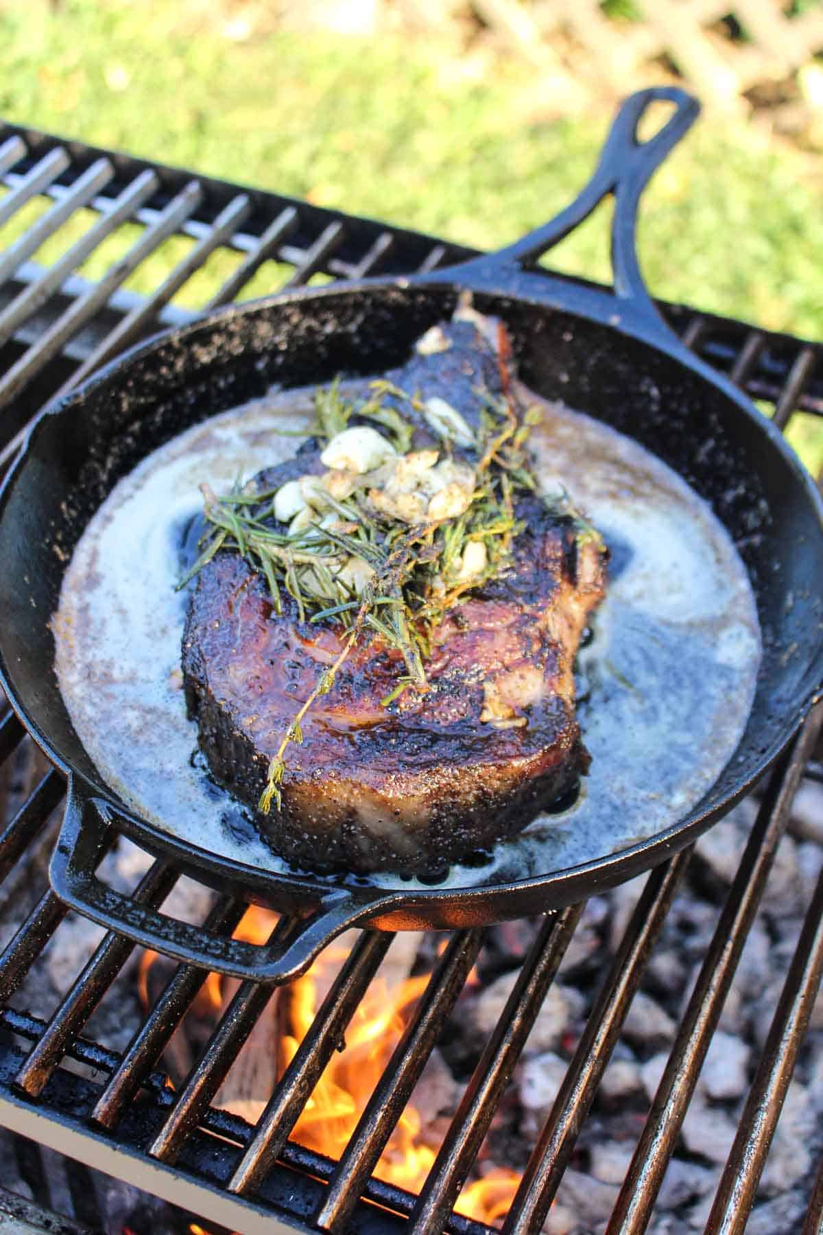 Sometimes the perfect steak is cooked in a cast iron pan. Cast Iron Skillet Recipes are easy to master if you know how!