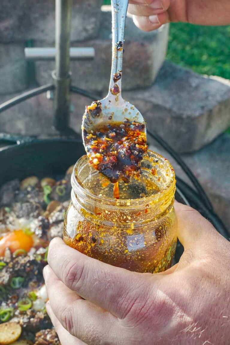 The Salsa Macha is perfect drizzled on steak, eggs, or even avocado toast.