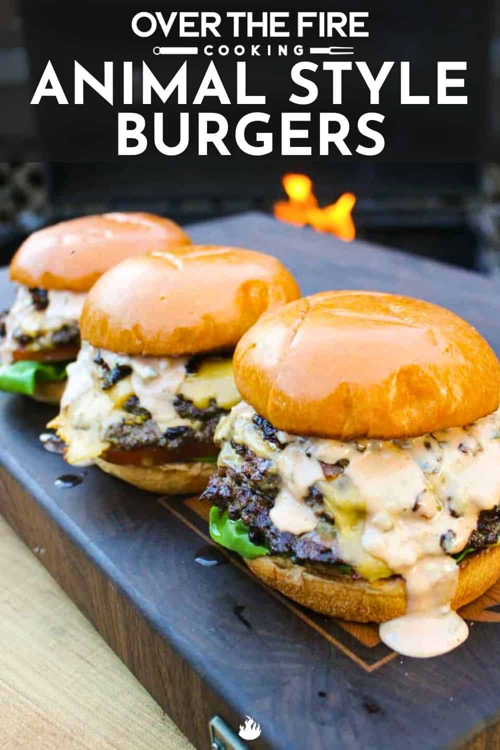 animal style burgers Pinterest pin