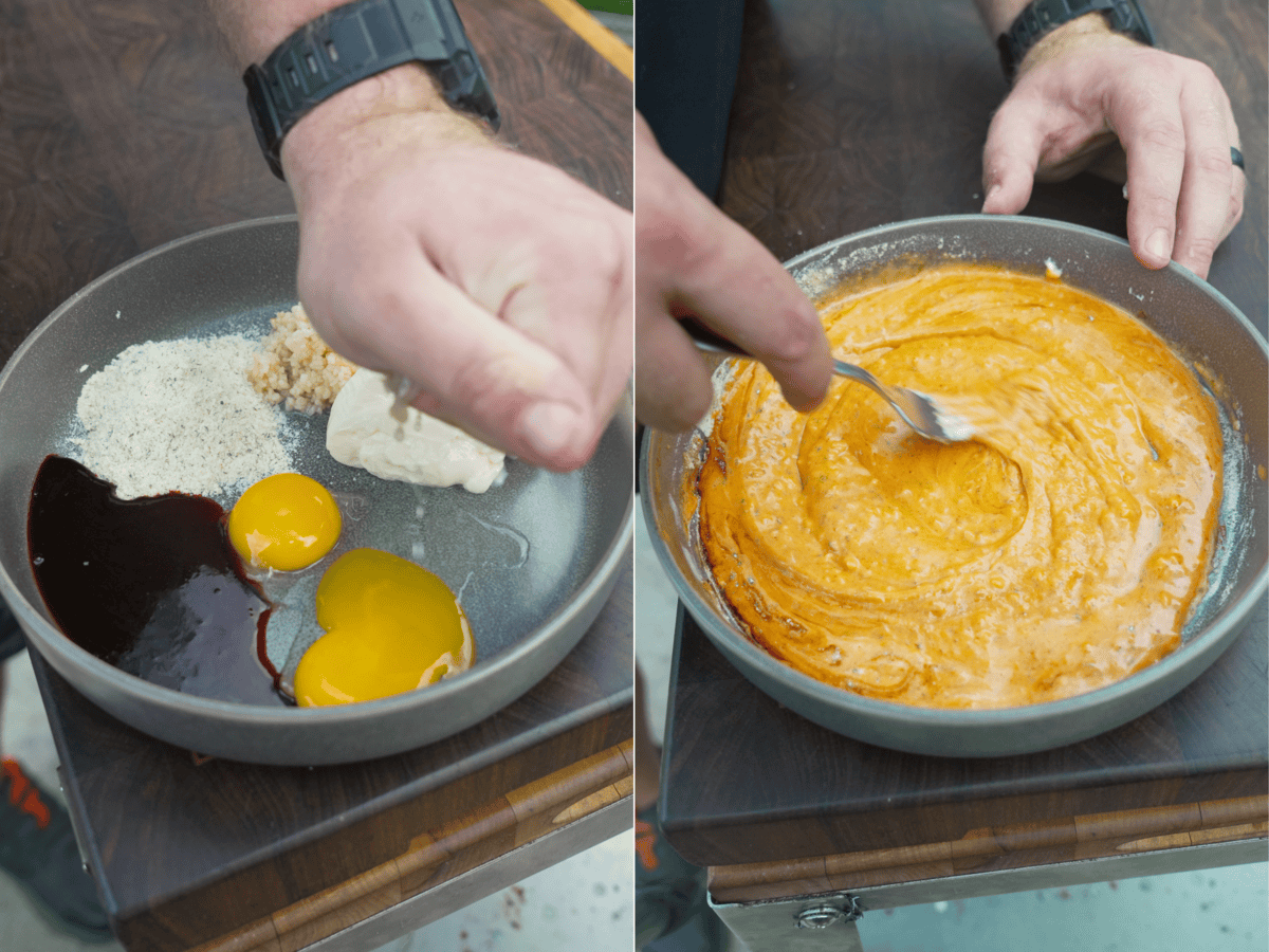 Making ramen broth with egg yolks and mayonnaise