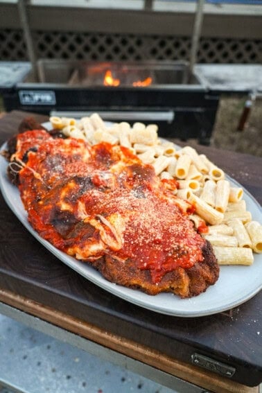 Steak Parmesan is a twist on the classic Chicken Parmesan recipe we all know and love.