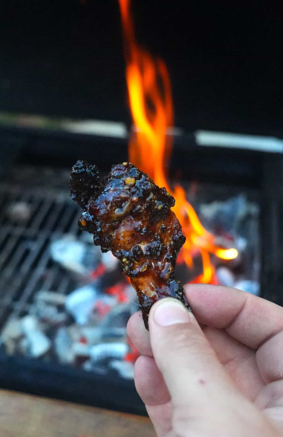 The perfectly seasoned honey lemon pepper wing.